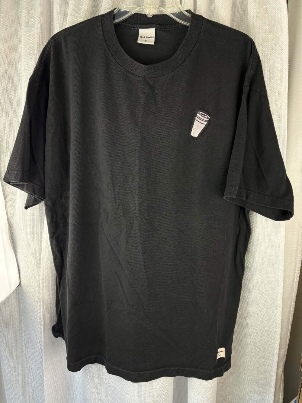 Rare 40s & Shorties That’s A Awful Lot Of Cough Syrup Embroidered Lean Cup Shirt
